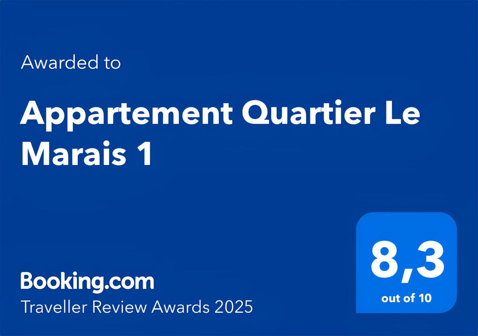 Appartement Quartier Le Marais 1 Free Netflix Paris Luaran gambar